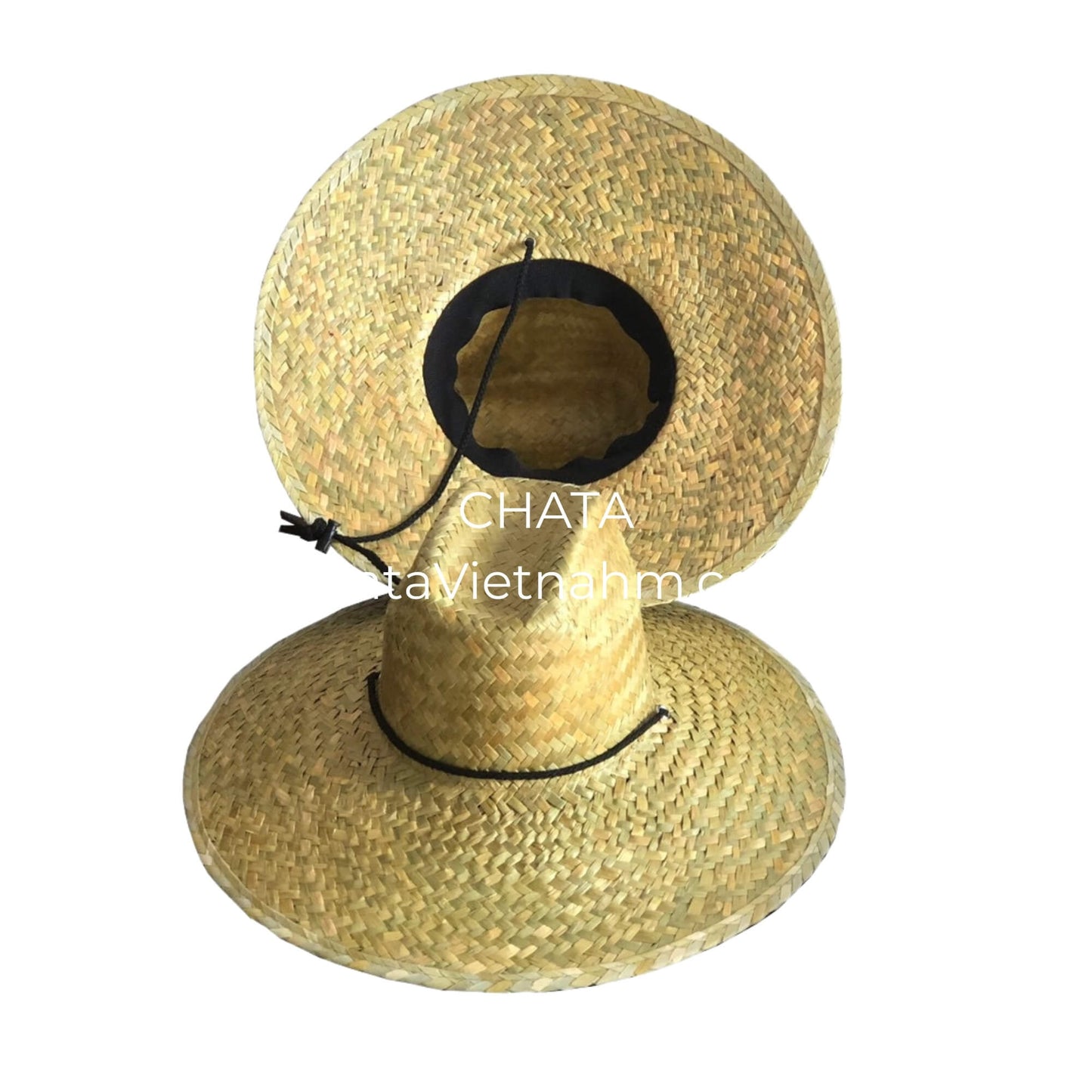 Lifeguard Straw Hats Wholesale Natural Handwoven L393