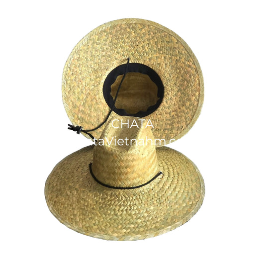 Lifeguard Straw Hats Wholesale Natural Handwoven L393