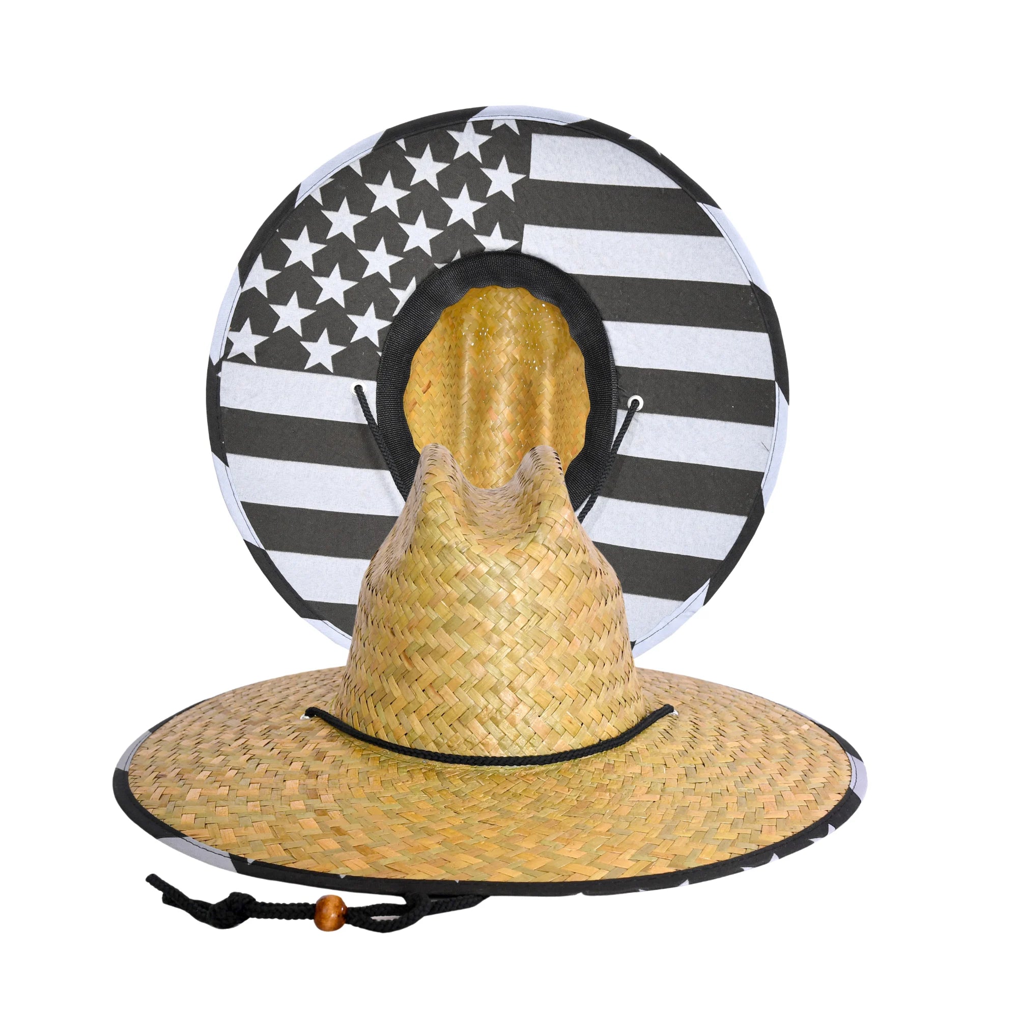 Straw lifeguard hat by Vietnam straw hat manufacturer CHATA