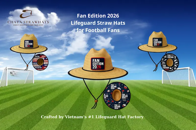 Fan Edition 2026 lifeguard straw hat
