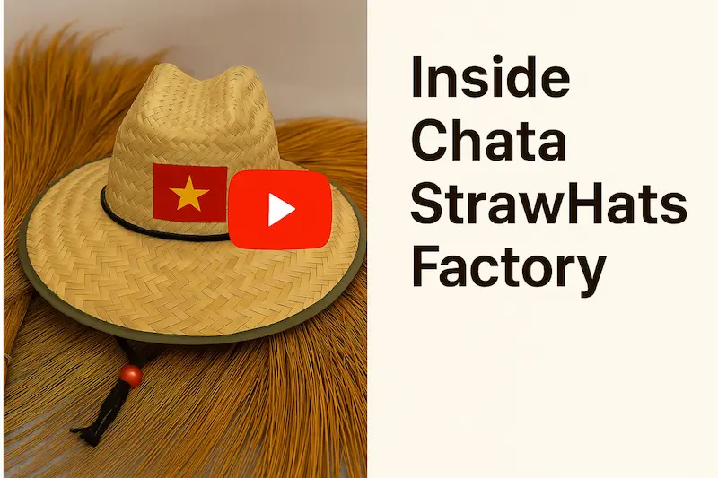 chata straw hats factory