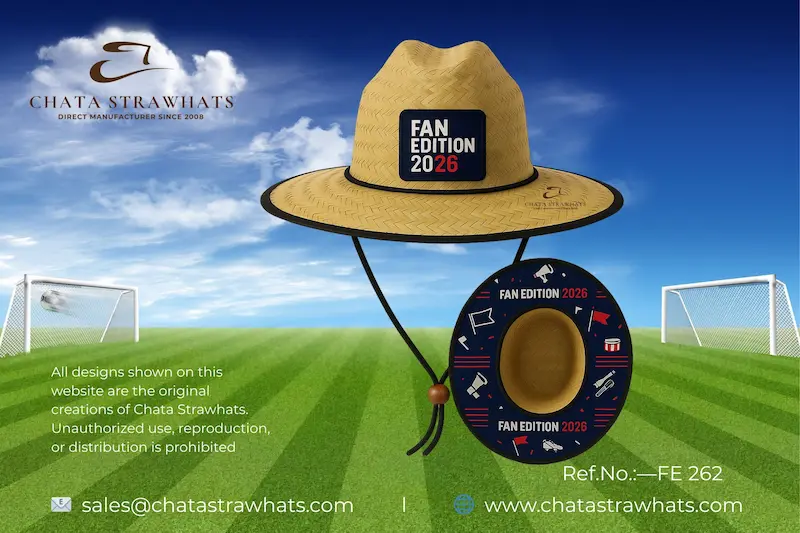 Fan Edition 2026 lifeguard straw hat – style FE262