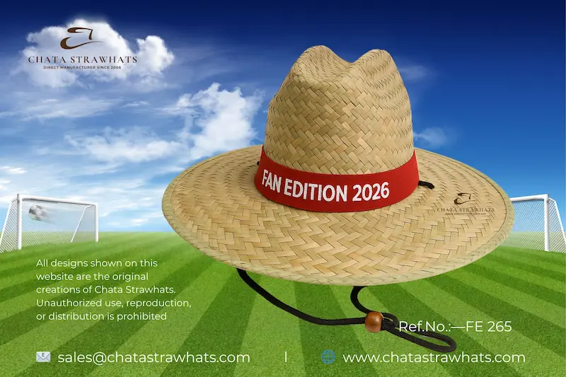 Fan Edition 2026 lifeguard straw hat – style FE265