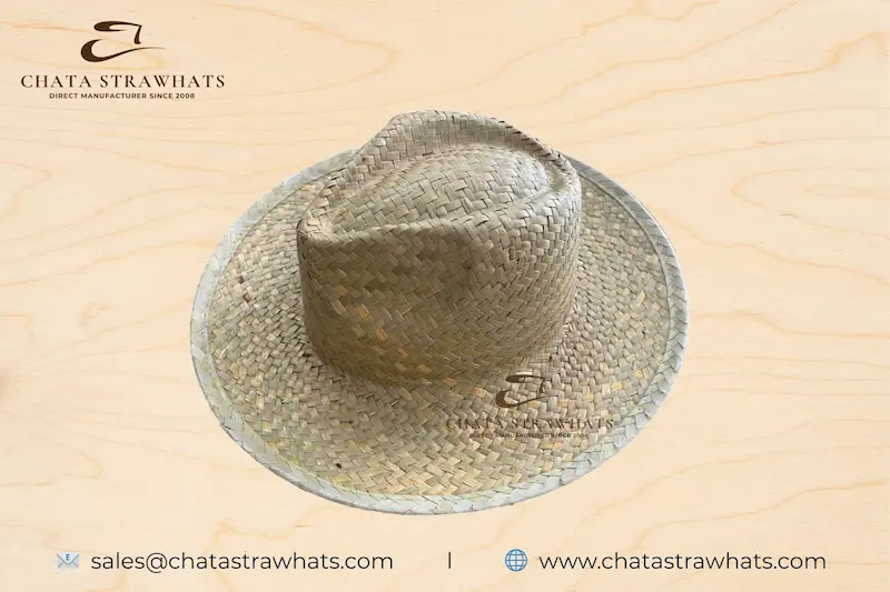 Stylish Panama straw hats crafted in Vietnam for wholesale and custom branding